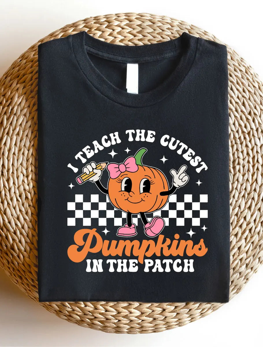 Teacher Pumpkin T-Shirt 