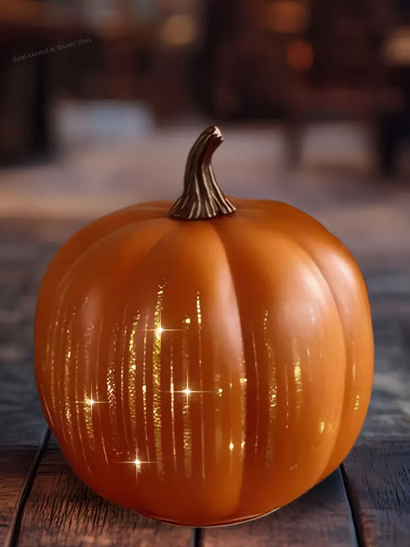 Starry Night Pumpkin Lamp 