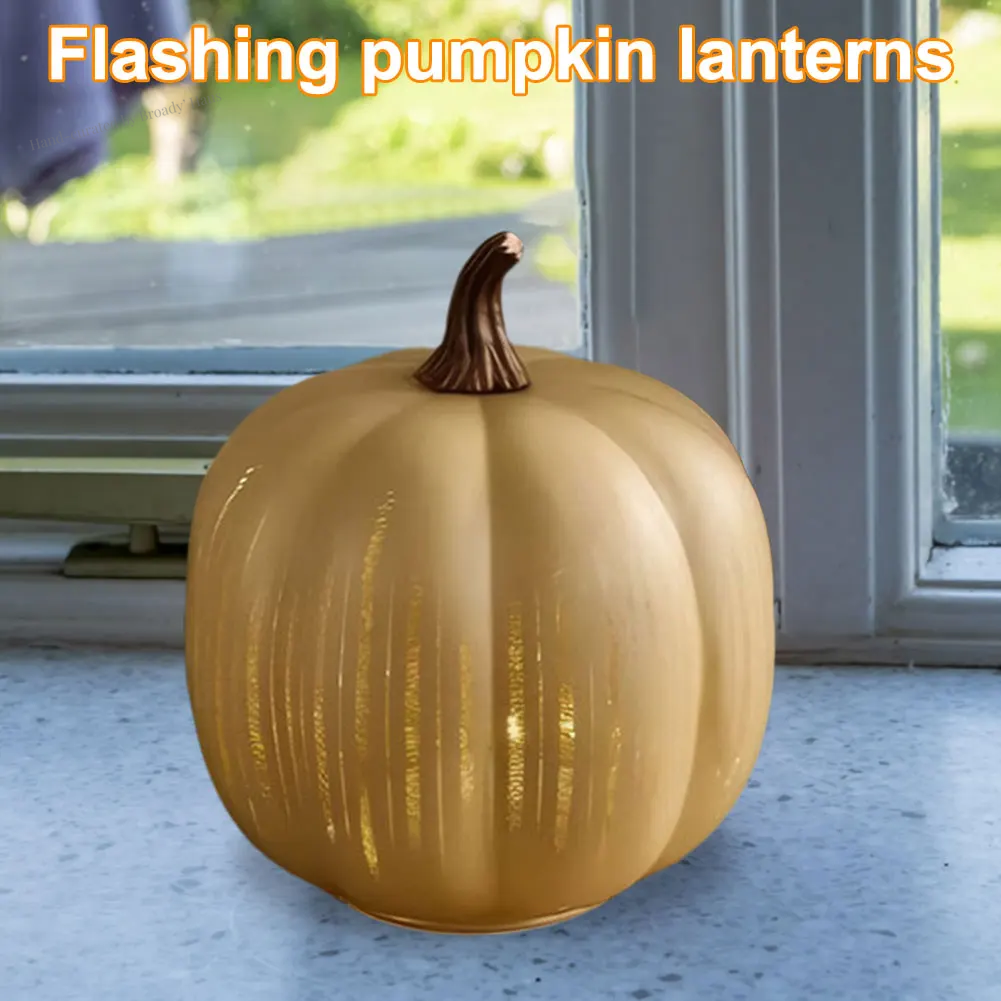 Starry Night Pumpkin Lamp 