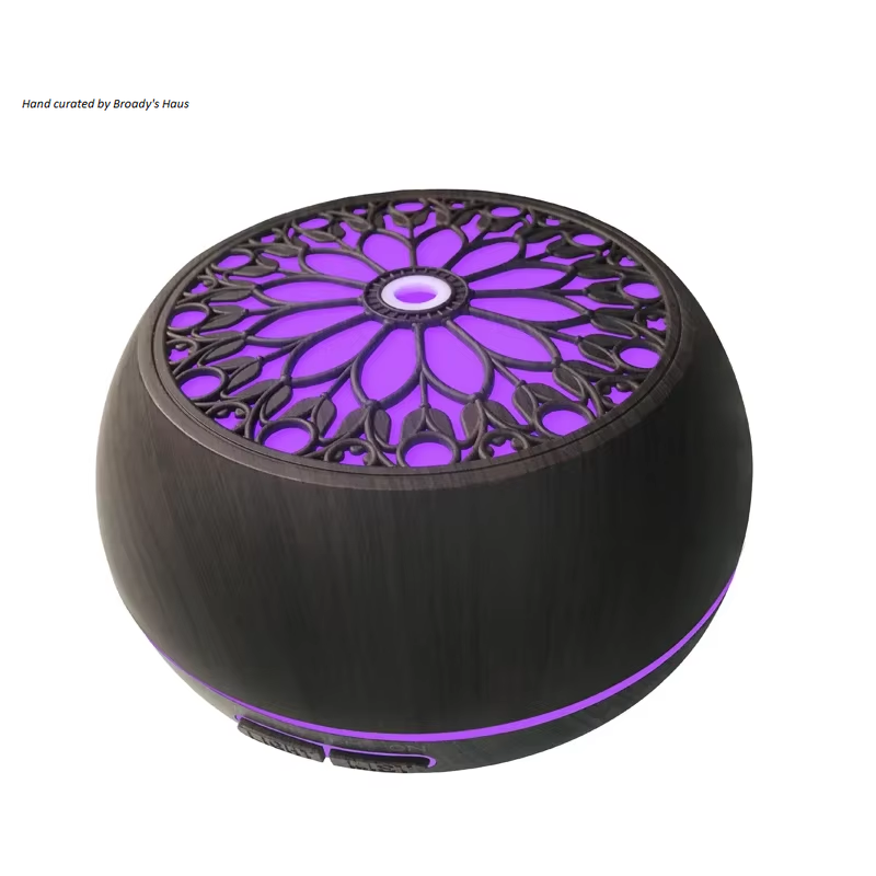 550Ml Essential Oil Diffuser w/Remote and 6 Essential Oils