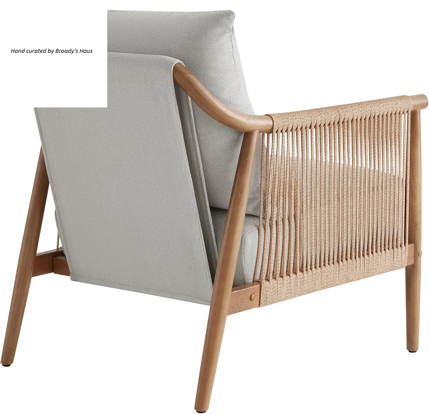 Modern Braid Armchair - Set of 2