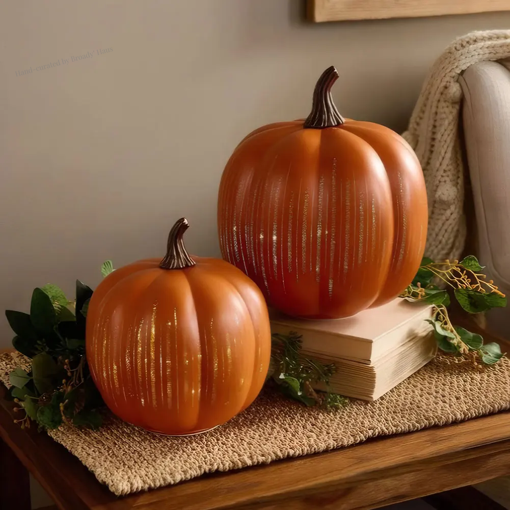 Starry Night Pumpkin Lamp 